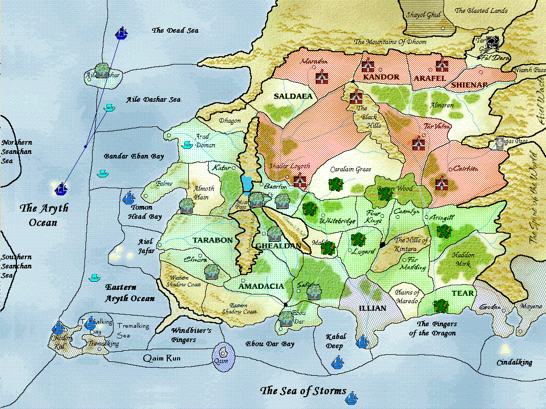 wheel of time map seanchan